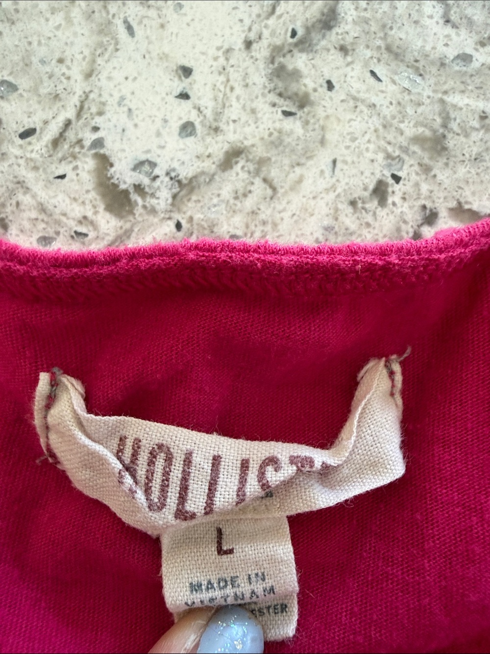Hollister Fuchsia Ruffle Strapless Top - Picture 3 of 7